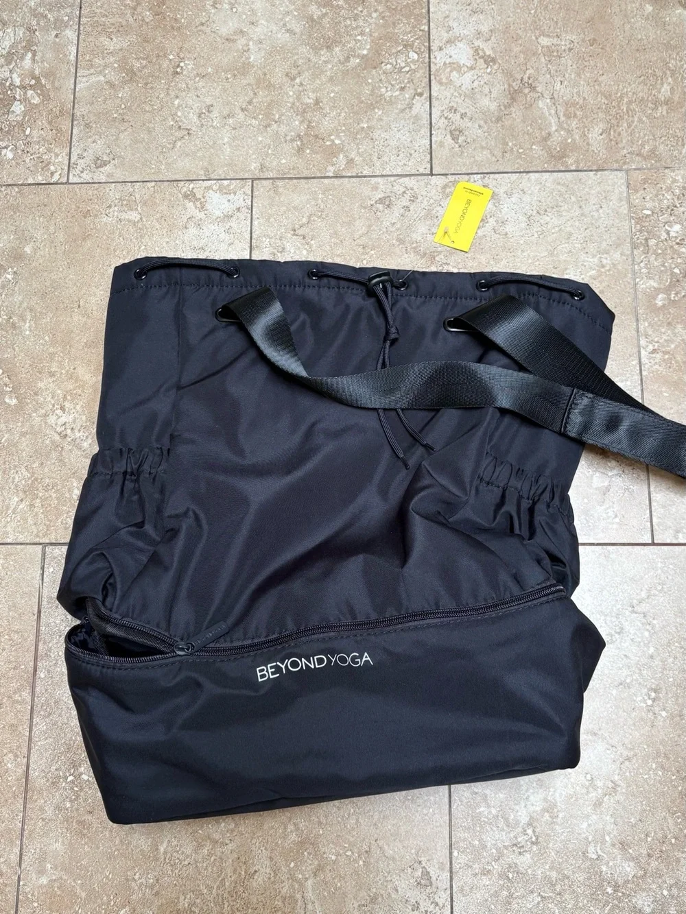 New with tags Beyond Yoga Black Convertible Tote-to-Backpack